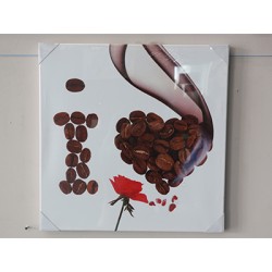 картина Любовь к кофе SJMD8084 50x50cm