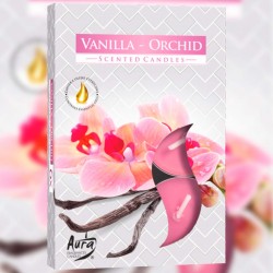 арома свеча p15-184 Ваниль Орхидея 6 шт